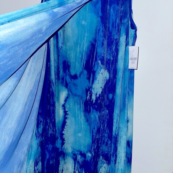 Blue Sleeveless Elegant Maxi Dress!!! Beautiful Royal Blue!! - Picture 3 of 6